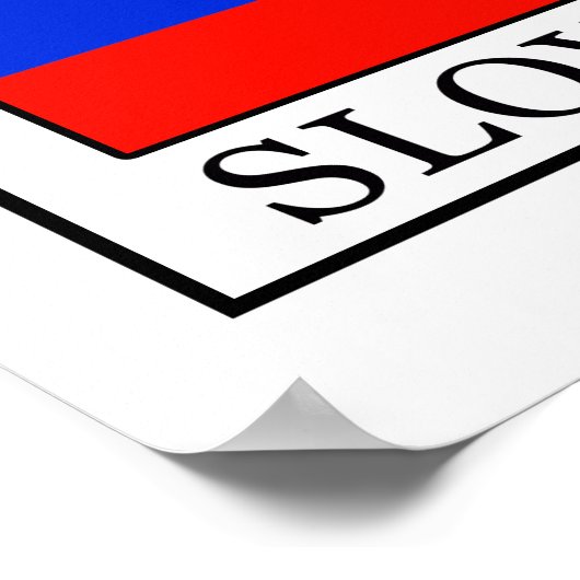 Slowenien Poster (Ecke)