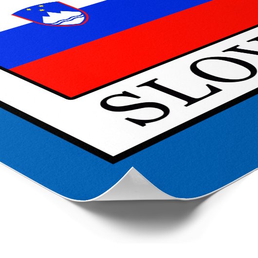 Slowenien Poster (Ecke)