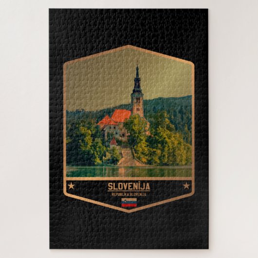 Slowenien Puzzle (Vertikal)