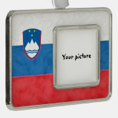 Slowenien Rahmen-Ornament Silber (Rechts)