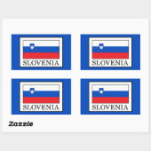 Slowenien Rechteckiger Aufkleber (Blatt)