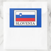Slowenien Rechteckiger Aufkleber (Tasche)