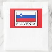Slowenien Rechteckiger Aufkleber (Tasche)