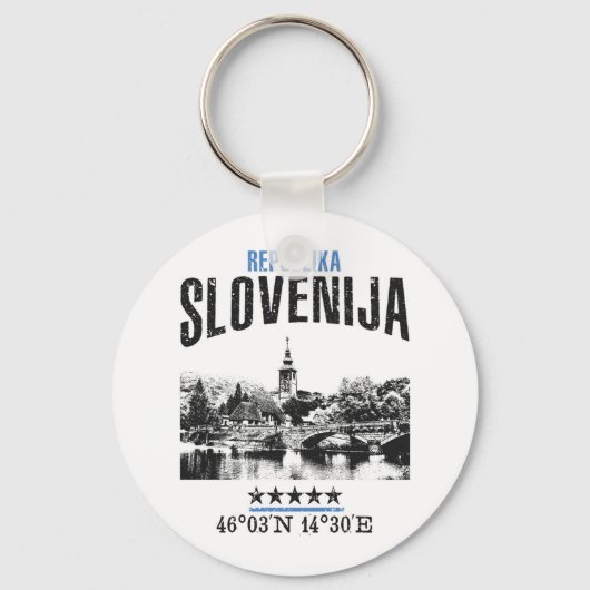 Slowenien Schlüsselanhänger (Vorderseite)