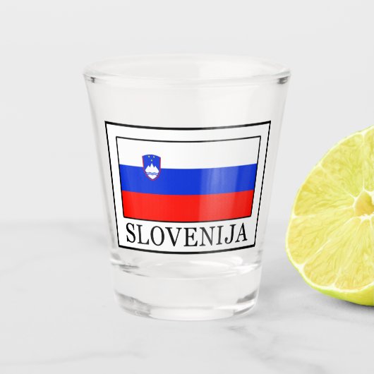 Slowenien Schnapsglas (Vorderseite)
