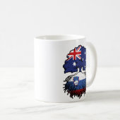 Slowenien Slowenien Australien Tree Roots Kaffeetasse (VorderseiteRechts)