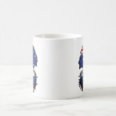 Slowenien Slowenien Australien Tree Roots Kaffeetasse (Mittel)