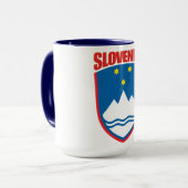 Slowenien (Slowenien) Tasse (Vorderseite Links)