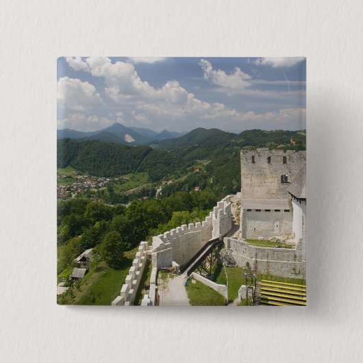 SLOWENIEN, STAJERSKA (Steiermark), Celje: Stadtans Button (Vorderseite)