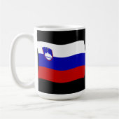 Slowenien Tasse der Flagge (Links)