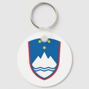 Slowenien-Wappen Schlüsselanhänger