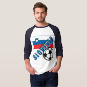 SLOWENIEN-WeltFußballfan-T-Shirts T-Shirt (Vorne ganz)