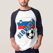 SLOWENIEN-WeltFußballfan-T-Shirts T-Shirt (Vorderseite)
