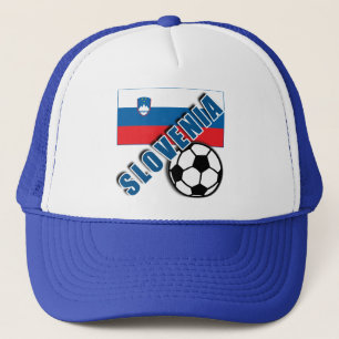 SLOWENIEN-WeltFußballfan-T-Shirts Truckerkappe