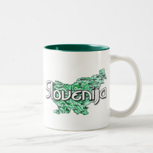 Slowenien Zweifarbige Tasse