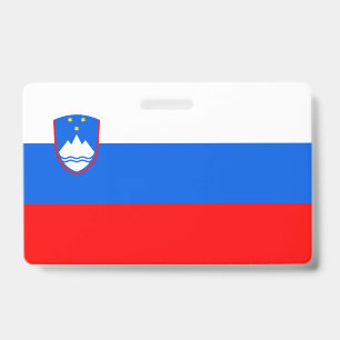Slowenienflagge Ausweis