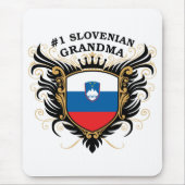 Slowenisch Großmutter der Nr.-eine Mousepad (Vorne)