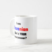 slowenisch kaffeetasse (Vorderseite Links)