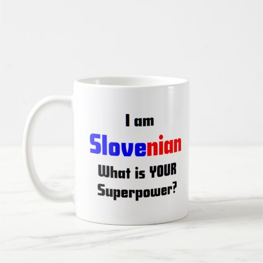 slowenisch kaffeetasse (Links)