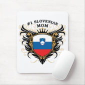 Slowenisch Mama der Nr.-eine Mousepad (Mit Mouse)