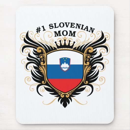 Slowenisch Mama der Nr.-eine Mousepad (Vorne)