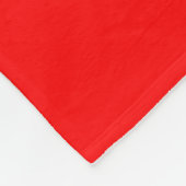 Slowenische Flagge Fleecedecke (Ecke)