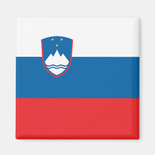 Slowenische Flagge Magnet