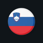 Slowenische Flagge Magnet<br><div class="desc">Ein ideales Geschenk für alle,  die Patrioten ihres Landes sind!</div>