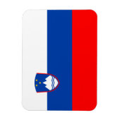 Slowenische Flagge Magnet (Vertikal)