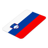Slowenische Flagge Magnet (Linke Seite)