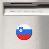 Slowenische Flagge Magnet (In Situ (Geschirrspüler))