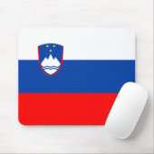 Slowenische Flagge Mousepad (Mit Mouse)