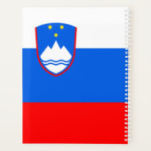 Slowenische Flagge Planer (Rückseite)