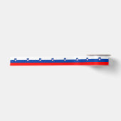 Slowenische Flagge Satinband (Vorderseite)