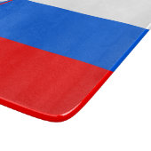 Slowenische Flagge Schneidebrett (Ecke)