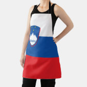 Slowenische Flagge Schürze (InSitu)
