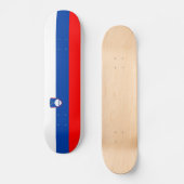 Slowenische Flagge Skateboard (Vorderseite)
