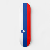 Slowenische Flagge Skateboard (Vorderseite)