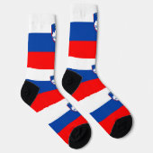 Slowenische Flagge Socken (Rechts)