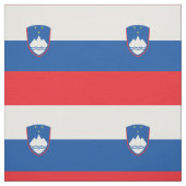 Slowenische Flagge Stoff (Muster)