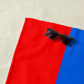 Slowenische Flagge Strandtuch (Beispiel)