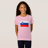 Slowenische Flagge T-Shirt (Vorne ganz)