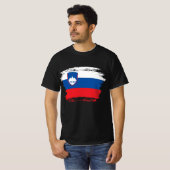 Slowenische Flagge T-Shirt (Vorne ganz)