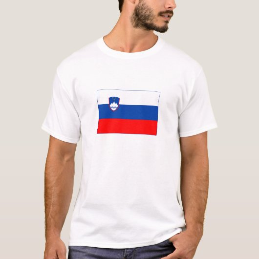 Slowenische Flagge T-Shirt (Vorderseite)