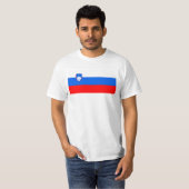 Slowenische Flagge T-Shirt (Vorne ganz)