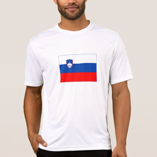 Slowenische Flagge T-Shirt (Vorderseite)