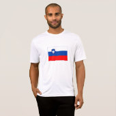 Slowenische Flagge T-Shirt (Vorne ganz)