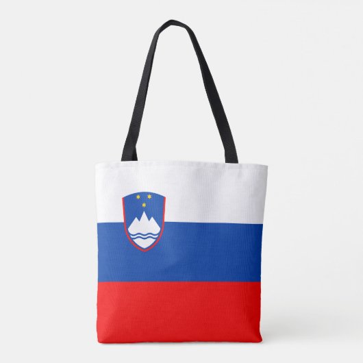 Slowenische Flagge Tasche (Rückseite)