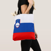 Slowenische Flagge Tasche (Von Nahem)