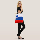 Slowenische Flagge Tasche (Am Model)